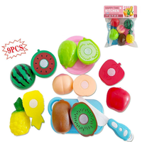 9-Piece Pretend Play Fruit Cutting Set