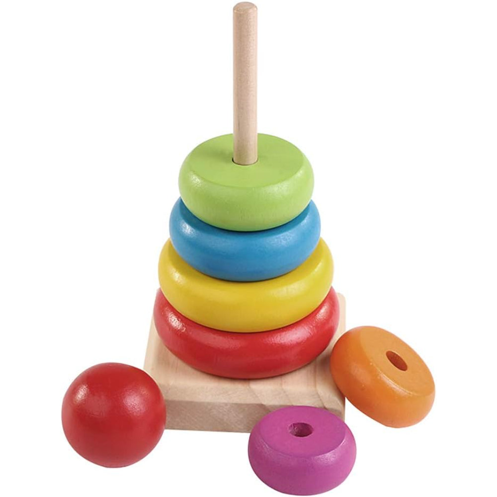 Wooden Rainbow Tower