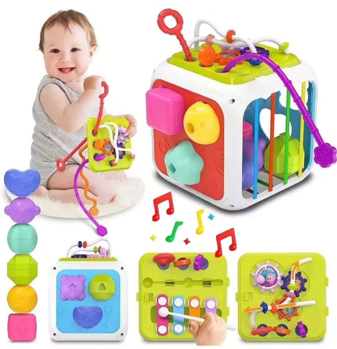 Toddlers Activity Cube 7 in 1