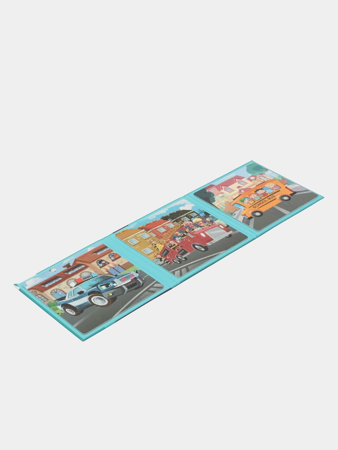 3-IN-1 Magnetic Puzzle Book - Level 1