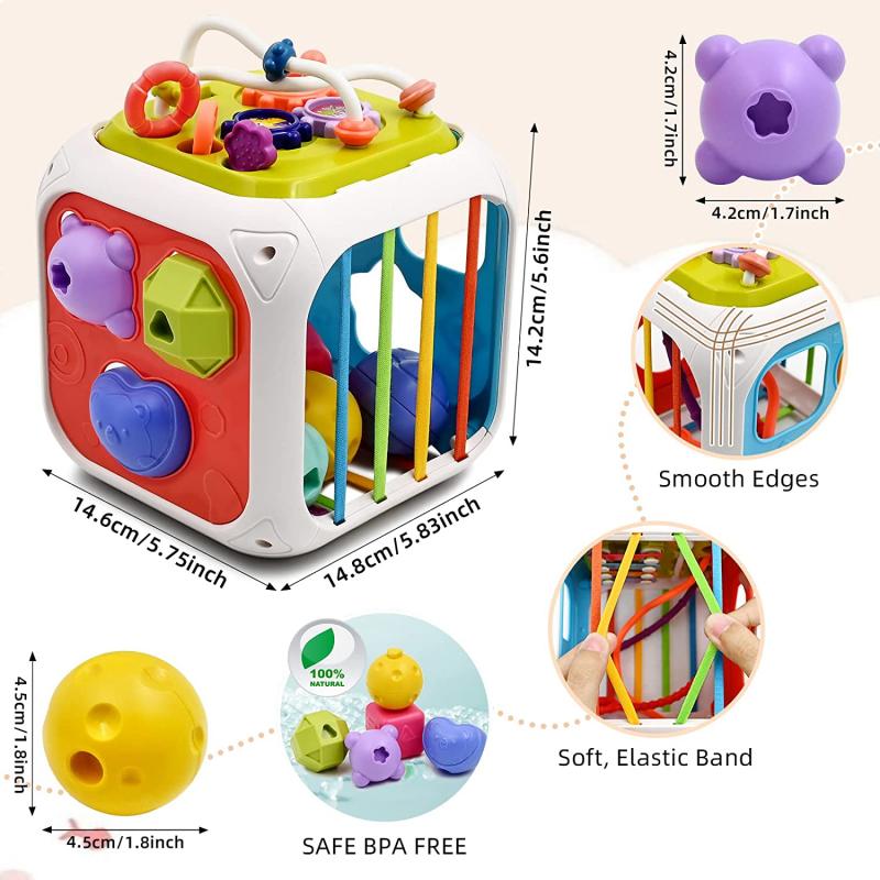 Activity Cube Box - 7 in 1