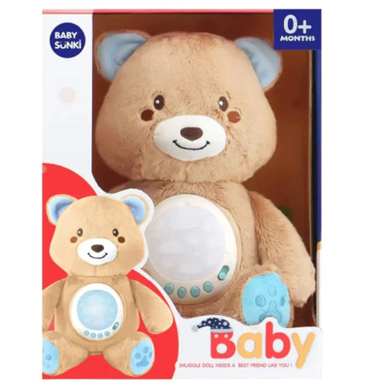 Musical Starry Light Projection Bear