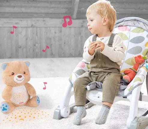 Musical Starry Light Projection Bear