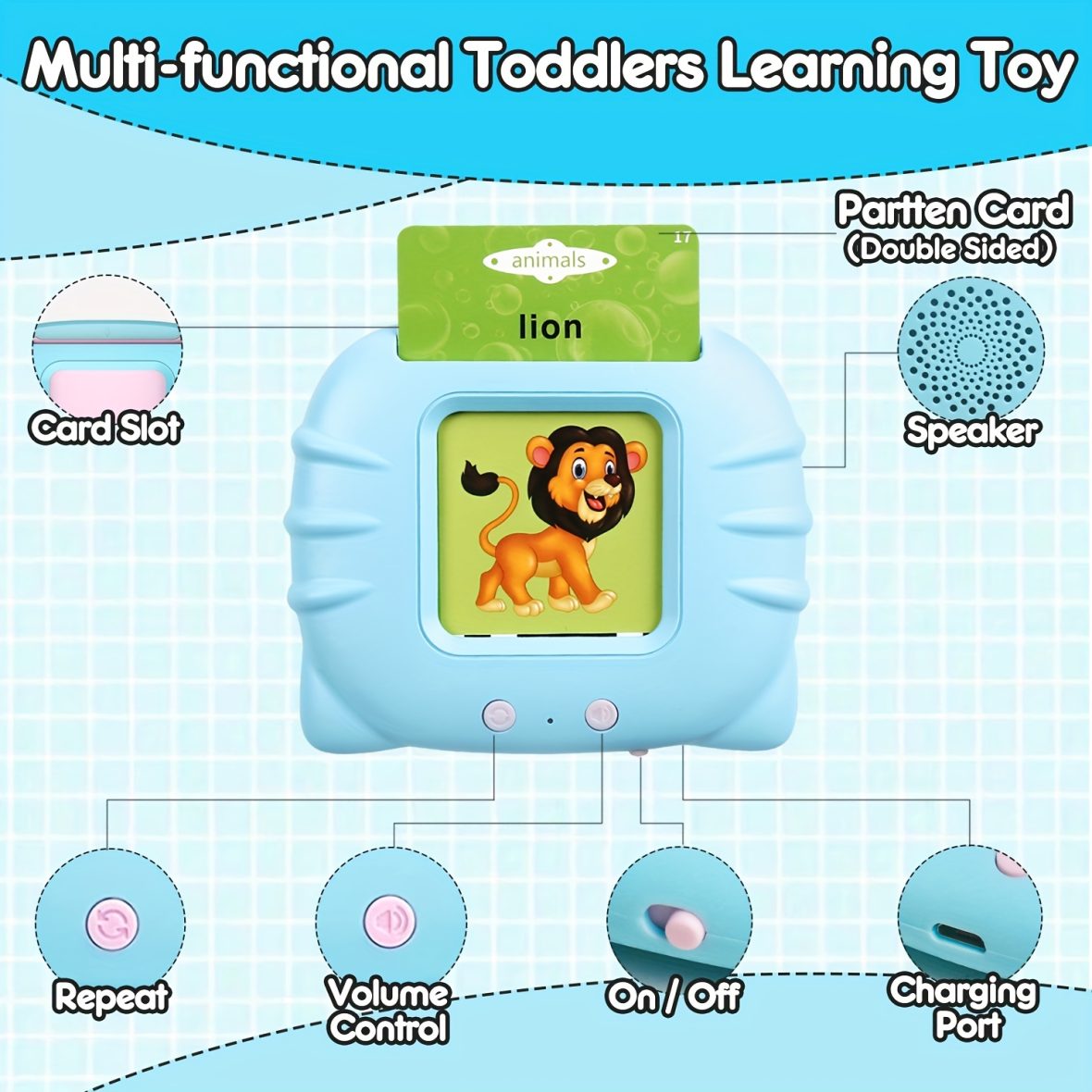 Flash Card Reader (Rechargeable)